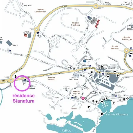 Aparthotel T3 4 étoiles 4/6 Personnes Vecchio Porto Vecchio