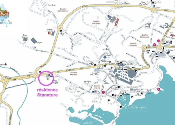 Aparthotel T3 4 étoiles 4/6 Personnes Vecchio Porto Vecchio